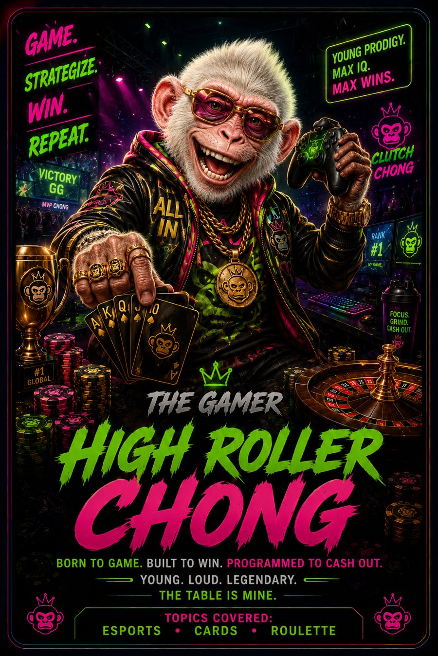 High Roller Chong — The Gamer
